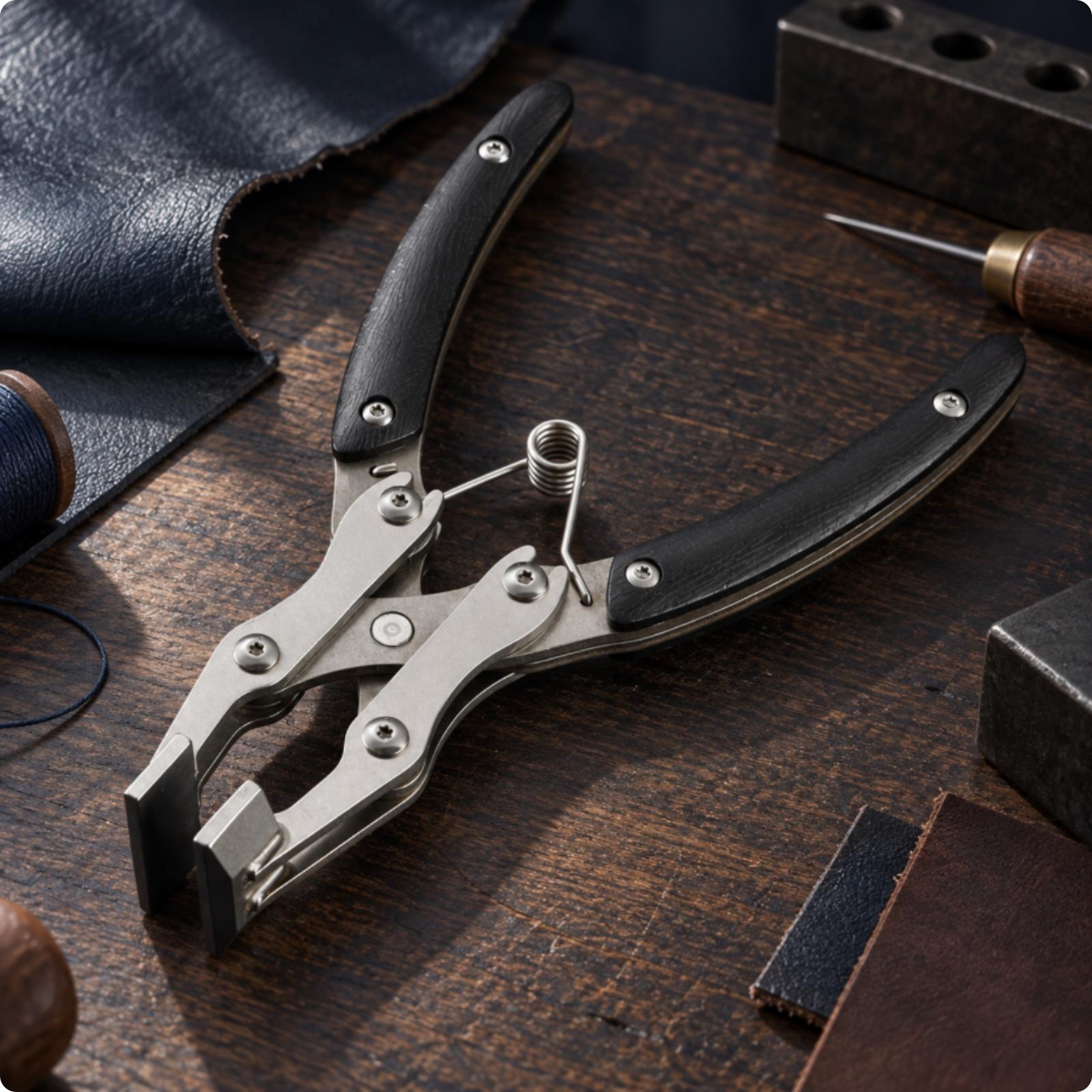 Pince en acier inoxydable pour - Leatherwork Hand Press avis et prix