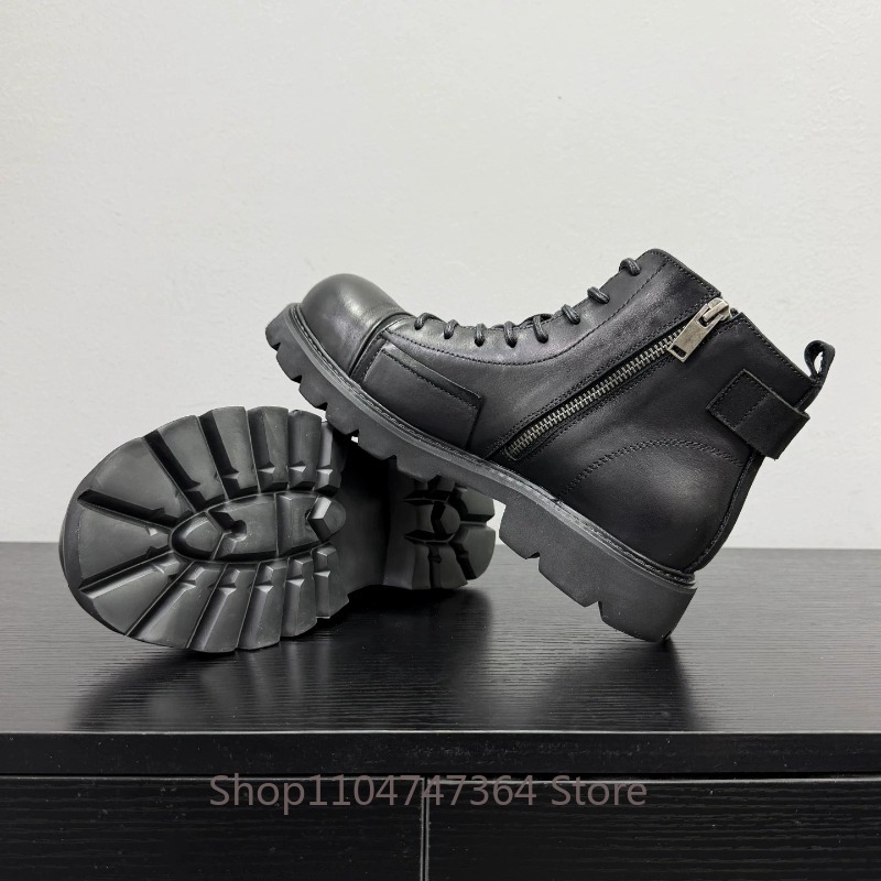 Bottes de combat en cuir vérit - Leatherwork Designs avis et prix