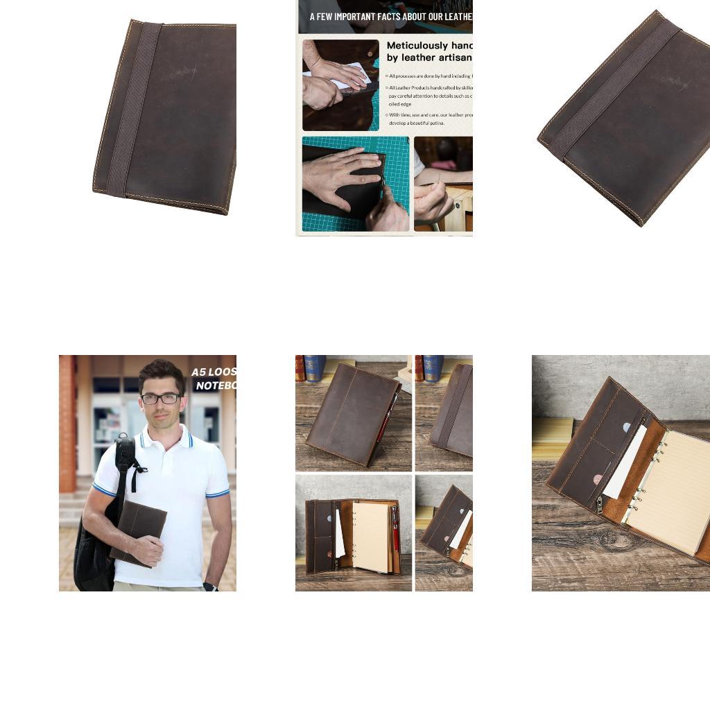 Journal en pour l'école, le tr - Leather Work Diary Covers avis et prix
