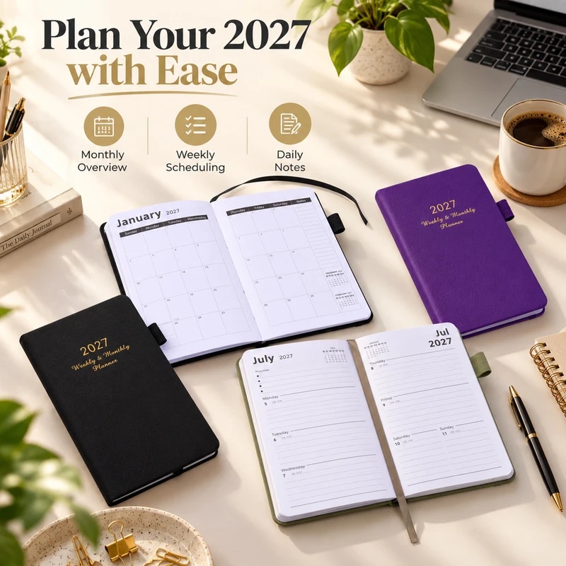 Agenda hebdomadaire et mensuel - Leather Work Diary Covers avis et prix