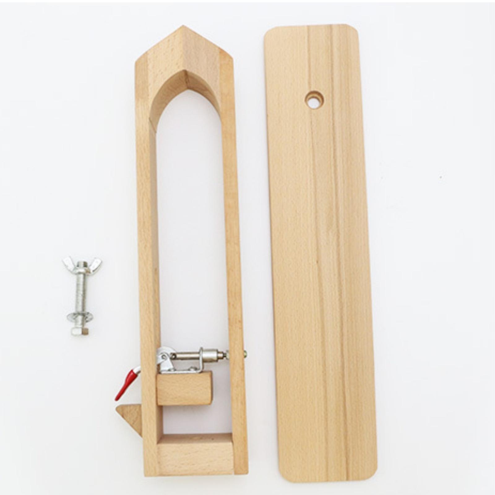 Pince à couture en bois de hêt - Leatherwork Hand Press avis et prix